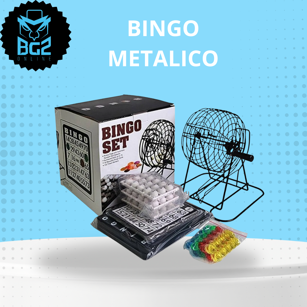 Miniatura 2 de BINGO METALICO